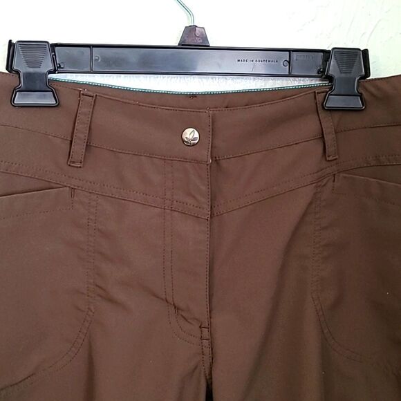 Mountain Equipment Co-op Brown  Capris,  Size 12 - Picture 2 of 7